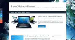 Desktop Screenshot of bypasswindows7password.net